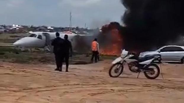 Kongo'da Maden Bakanı Kabamba'yı taşıyan uçak pistten çıktı