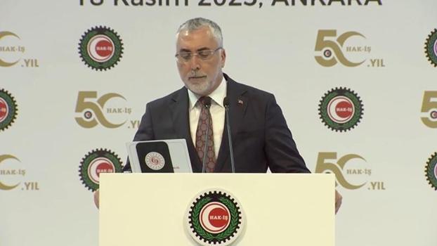 Bakan Işıkhan: İşçilerde sendikalaşma oranı yüzde 14,02 seviyelerine yükseldi