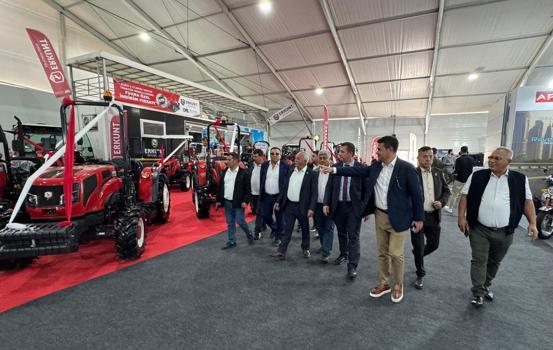 Milaslı Muhtarlar GrowTech 2025 Fuarı'na katıldı