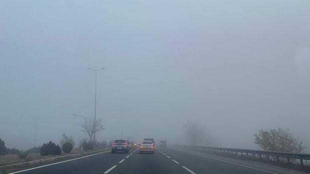 Kayseri’de yoğun sis etkili oldu