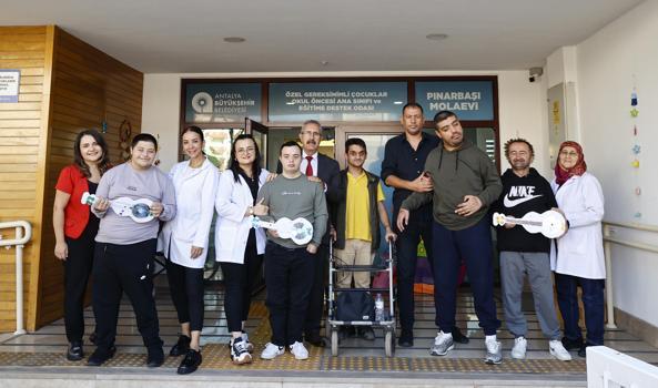 Büyükşehir'in 'Mola Evleri' özel bireylerin ailelerine nefes aldırıyor