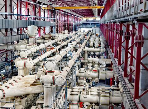 Akkuyu NGS'nin 1’inci Güç Ünitesi’ne ait gaz yalıtımlı şalt tesisi işletmeye hazır