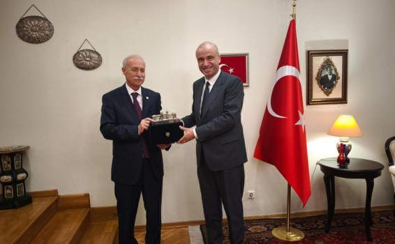 Trakya Üniversitesi heyeti, Bulgaristan'da ziyaretlerde bulundu