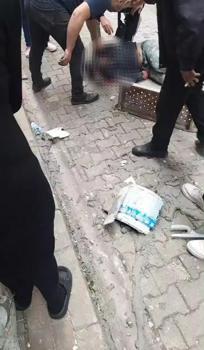 5’inci katta çalışırken iskeleden düşen işçi ağır yaralandı