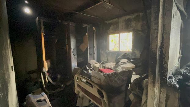 Bedensel engelli, evinde çıkan yangında öldü