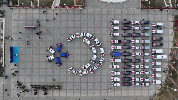 Elazığ’da polis ve jandarmaya 84 yeni araç