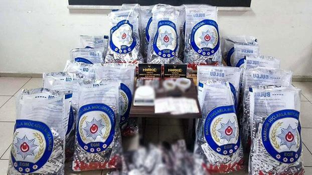 83 bin 350 adet sentetik ecza hapla yakalanan 2şüpheli, tutuklandı