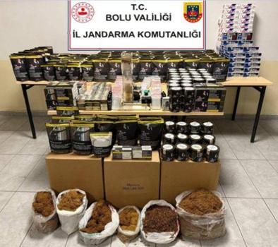 Jandarmadan kaçak tütün operasyonu