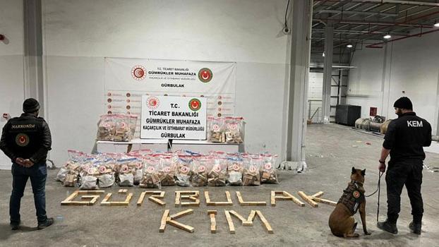 Gürbulak'ta 394 kilo metamfetamin ele geçirildi