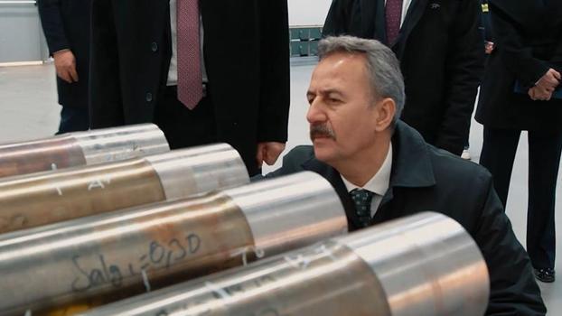 Savunma Sanayii Başkanı Görgün, mühimmat ve barut üretim tesislerini inceledi