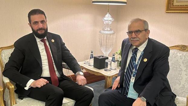 Suriye Cumhurbaşkanı Şara, Lübnan Başbakanı Selam ile Katar'da görüştü