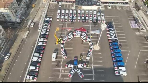 Amasya'da polise ve jandarmaya 71 araç teslim edildi