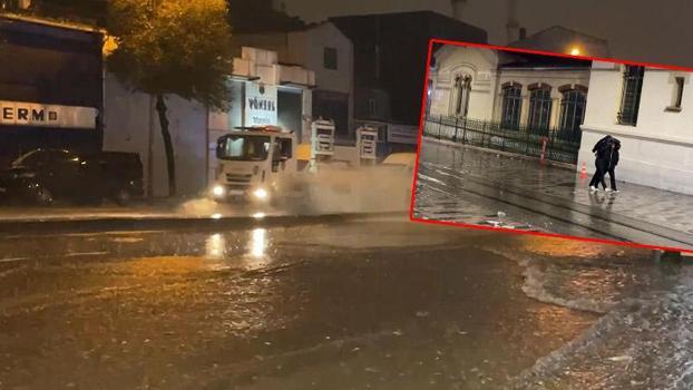 İstanbul'da sağanak etkili oluyor