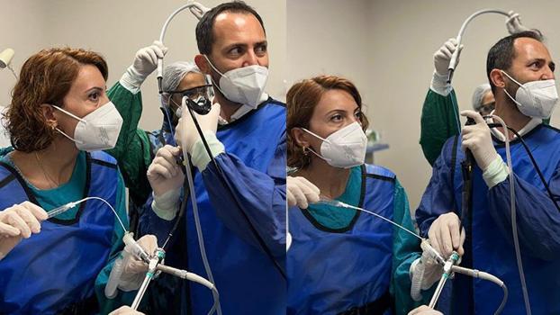 Eksi 100 derecede akciğer biyopsisi