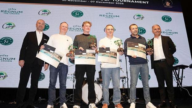 Regnum Carya Pro-Am Golf Turnuvası'nın şampiyonu Ali Altuntaş