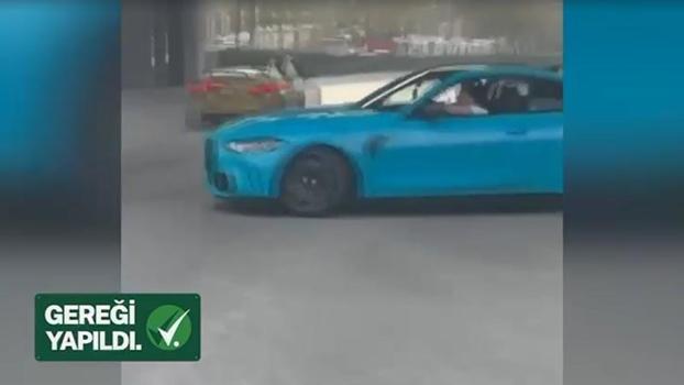 İzmir'de drift ve makas atan 2 sürücü yakalandı