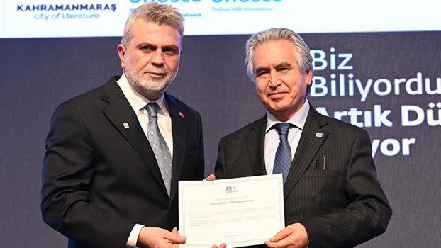 Görgel: Kahramanmaraş, UNESCO’ya katılarak dünya şehri olmuştur