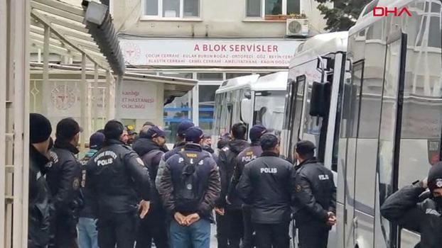 'Bahis' ve 'Şike' operasyonunda gözaltına alınanlar sağlık kontrolüne getirildi