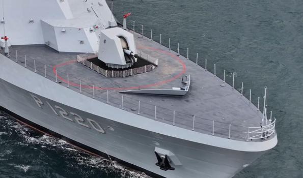 Milli deniz topu 'MKE Denizhan-76' Avrupa'ya ihraç edildi