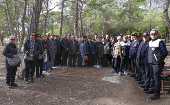 Mersin'de gazi ve ailelerine piknik