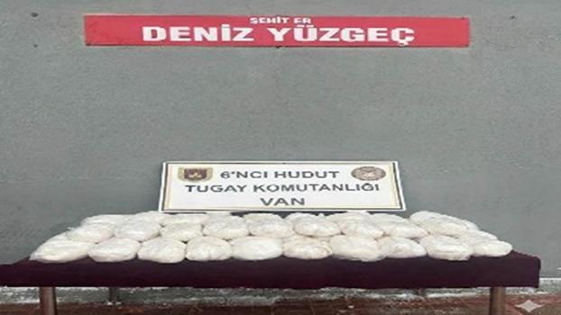 MSB: Van hudut hattında 50 kilo uyuşturucu ele geçirildi