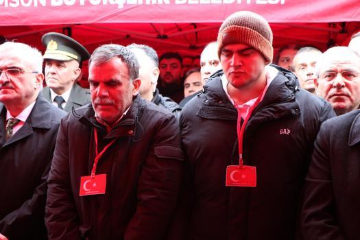 Şehit polis memuru, memleketi Samsun’da toprağa verildi / Ek fotoğraflar