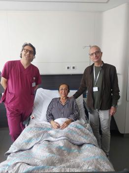 Görme kaybına neden olan tümöründen endoskopik müdahaleyle kurtuldu