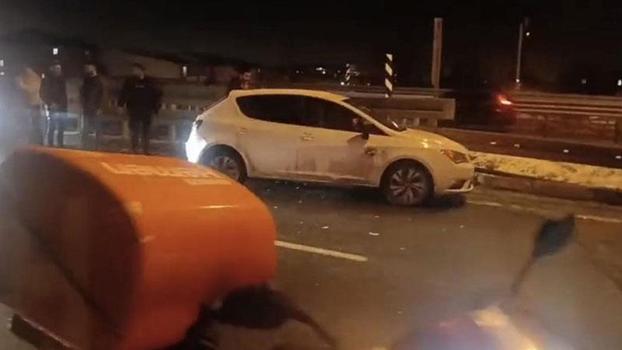 Gizli buzlanma, 11 aracın karıştığı zincirleme kazaya yol açtı