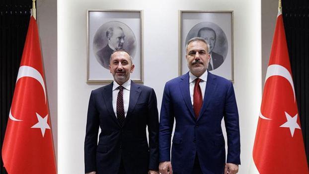 Bakan Fidan, Siber Güvenlik Başkanı Önal'ı kabul etti