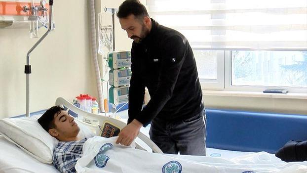 Mantardan zehirlenip entübe edilen Batuhan, babasının karaciğeriyle hayata tutundu