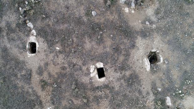 Urartuların oda mezarlarında defineci talanı