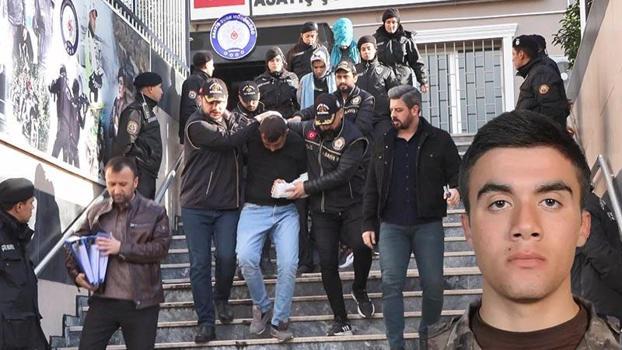 Çekmeköy'de polisin şehit edildiği operasyonda gözaltına alınanlar adliyeye sevk edildi