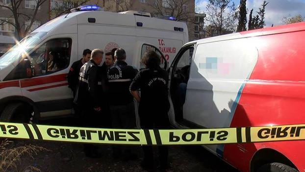 Maltepe'de kargo çalışanı araçta ölü bulundu