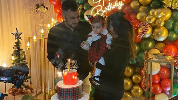 Miray bebek gen tedavisi sonrası ilk yaş gününü kutladı