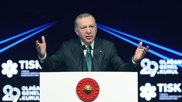 Cumhurbaşkanı Erdoğan: Asgari ücrette TİSK heyetinden ellerini taşın altına koymalarını bekliyorum