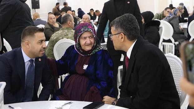 Şehit aileleri ve gaziler, ‘Milli birlik ve beraberlik’ programında bir araya geldi