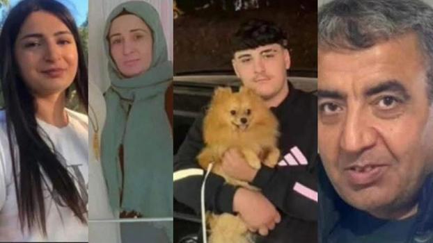 Mardin'de 3 aracın karıştığı kazada ölen 4 kişi toprağa verildi