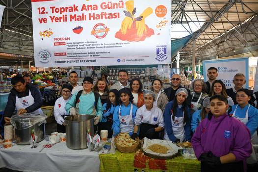 Bodrum'da 12. Toprak Ana Günü ve Yerli Malı Haftası kutlandı