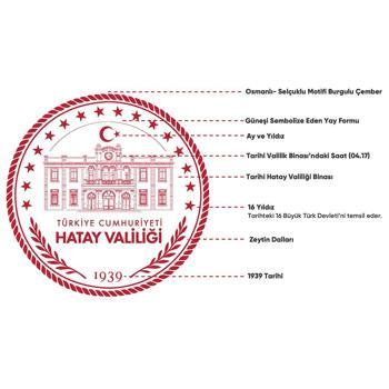 Hatay Valiliği'nin yeni logosu tanıtıldı