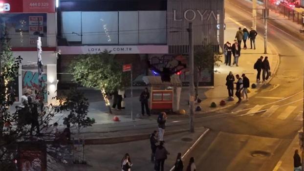 Kadıköy'de helikopter destekli 'Huzur İstanbul' denetimi