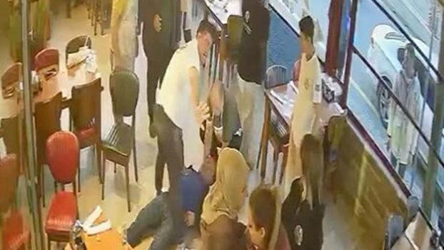 Aydınlı pideci, müşterisini kalp masajıyla hayata bağladığı anlar kamerada