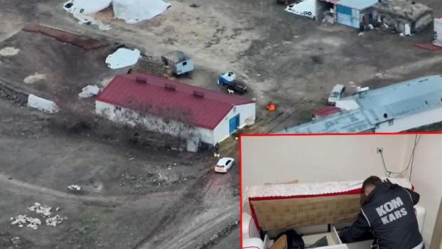 Kars'ta silah tacirlerine dron destekli operasyon: 10 gözaltı