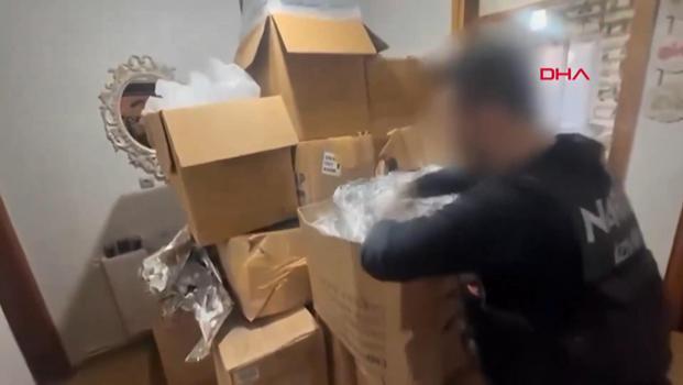 İstanbul ve İzmir'de 6,9 milyon uyuşturucu hap ele geçirildi