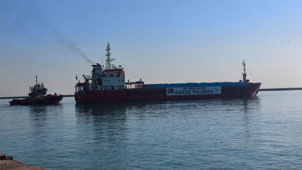 Mersin’den Gazze’ye 19’uncu ‘İyilik Gemisi’ yola çıktı