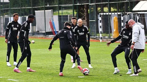 Beşiktaş, Trabzonspor maçı hazırlıklarını tamamladı