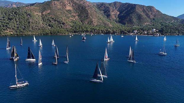 Ankara Yelken Kulübü’nün 25’inci yıl kupası Marmaris’te başladı