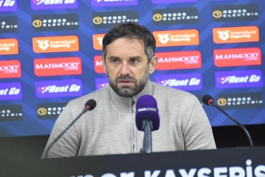 Zecorner Kayserispor- Corendon Alanyaspor maçının ardından