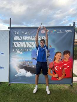 Samsunlu tenisçi Kuzey Kerem Bayrak Milli Takım’da