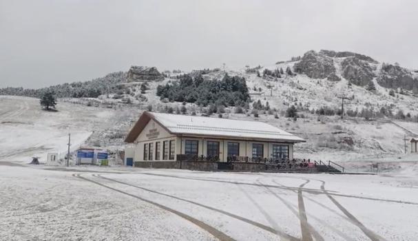 Keltepe, beyaza büründü