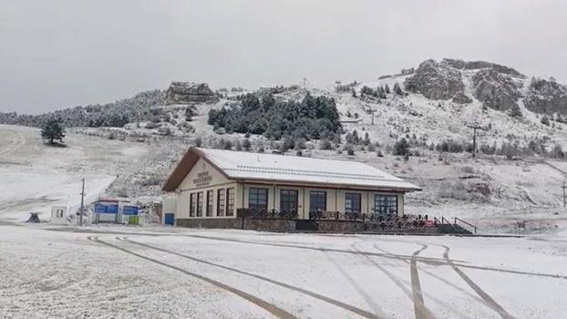 Keltepe, beyaza büründü